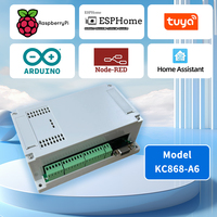 KC868-A6 jaringan Relay Ethernet ESP32 papan pengembangan saklar Wifi MQTT TCP Web HTTP ESPhome Home Assistant Tasmota DIY modul