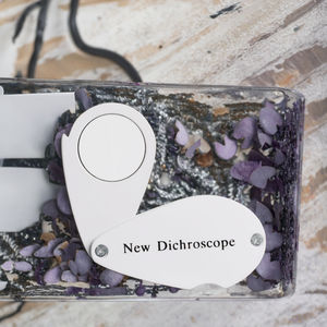 Loupe de bijoutier pliable GAIN EXPRESS GM20 20X de haute qualité, 6 lumières LED, lentille en verre optique triplet de 21 mm, boîtier en métal - Product Image 3