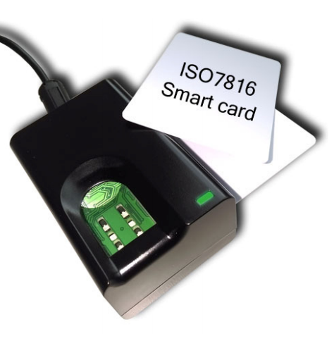 USB2.0 Fingerprint Smart Card Reader