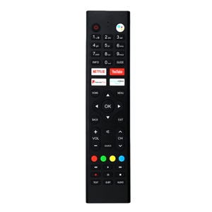 OEM ODM thay thế điều khiển từ xa Android TV hỗ trợ tìm kiếm bằng giọng nói <span class=keywords><strong>Netflix</strong></span> Youtube thủ video silicon học ROHS chứng nhận - Product Image 1
