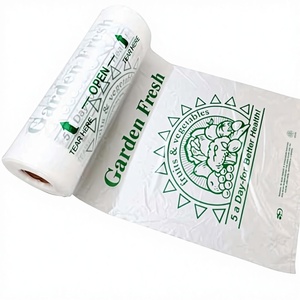 Bolsa Plana con Refuerzo Lateral de HDPE/LDPE en Rollo, a Prueba de Olores, Impresa en Huecograbado, Biodegradable, Precio de Mayorista - Product Image 1