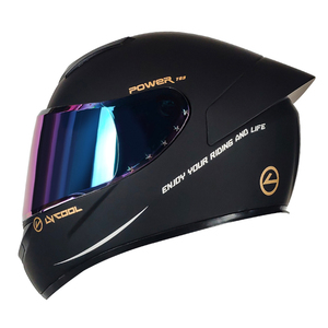 Mũ bảo hiểm xe máy fullface unisex bán chạy, đạt chuẩn DOT, chất lượng cao, chất liệu ABS, thiết kế cổ điển, thời trang đường phố, có thể tùy chỉnh - Product Image 6