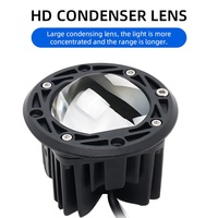 Mini projecteur de moto auxiliaire à LED 30W pour la conduite d'un camion, pick-up, lumière de travail en aluminium