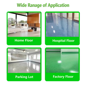Epoxy sơn phủ chất lỏng bàn chải ứng dụng sàn trong nhà sơn màu cát đầy màu sắc sơn Epoxy cho sàn - Product Image 6