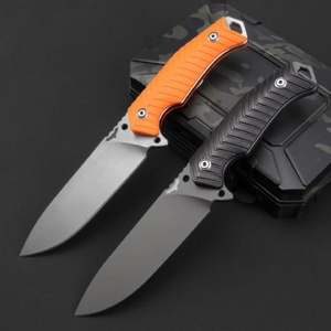 Cuchillos Tácticos Bat de Alta Calidad con Mango G10 y Hoja de Acero Inoxidable, Cuchillo de Bolsillo Táctico Personalizable OEM para Supervivencia al Aire Libre - Product Image 2