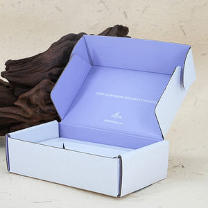กล่องบรรจุภัณฑ์กระดาษแบบกำหนดเองที่มีการแทรกการพิมพ์ขนาดตามสั่ง - Product Image 5