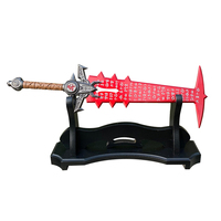 Vente en gros : Modèle de sabre de jeu de 30 cm en alliage de zinc, style anime, pour décoration