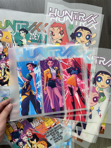 Adesivo in Vinile Termotrasferibile di Alta Qualità per <span class=keywords><strong>Stampa</strong></span> DTF KPOP Demon Hunters, Pronto per la Pressatura <span class=keywords><strong>su</strong></span> <span class=keywords><strong>Abbigliamento</strong></span> - Product Image 6