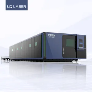 Best quality 6000w laser cutting machine with exchange table for Aluminum Fiber Laser Cutting Machine