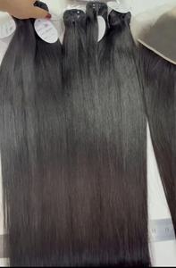 Paquetes de cabello camboyano crudo Proveedor sin procesar Venta al por mayor Cabello humano Cabello natural virgen Cutícula alineada - Product Image 5