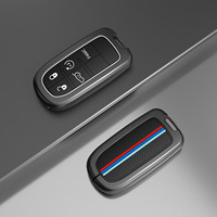 Étui pour clé de voiture Dodge Jeep pour Grand Cherokee Renegade Challenger Charger Durango Camper RAM Chrysler, accessoires pour clé intelligente à distance