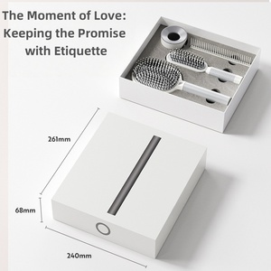 Ladies Anti-Static Air Cushion Hair Comb Universal for Hair Home&Travel Use with Scalp Massage &Press Function <b>Gift</b> <b>Box</b> Included - Product Image 6