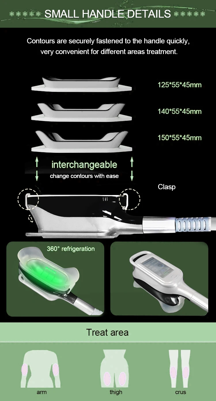 Cryolipolysisの二重顎の処置および減量のための脂肪質の凍結機械皮へのない切り傷か損傷