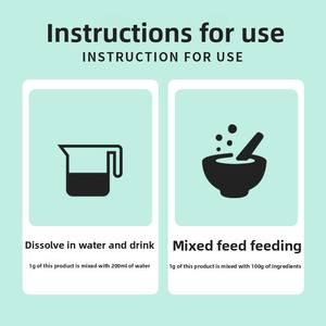 Suplemento en Polvo para la Salud Interna de Aves, para la Caída de Plumas, Fuente de Alimentación para Palomas Mensajeras - Product Image 5