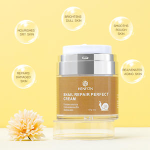 Crème de jour pour le <span class=keywords><strong>visage</strong></span> à l'extrait de <span class=keywords><strong>bave</strong></span> d'<span class=keywords><strong>escargot</strong></span>, soin de la peau du <span class=keywords><strong>visage</strong></span> en marque privée, réparation, blanchiment, anti-âge, crème éclaircissante pour adultes, OEM/ODM - Product Image 2