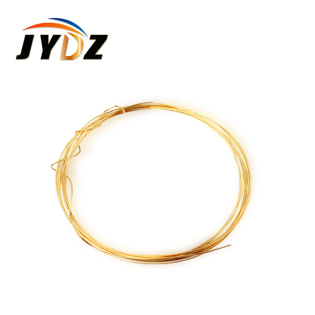 1mm 2mm Diameter X 1m Long 99.99% 4N Purity 24K 12 Gauge Gold Wire ROHS Certified Lab Use Only