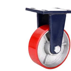 3 tấn nhiệm vụ nặng nề PU Caster bánh xe tải trọng cao Castor bánh xe - Product Image 1