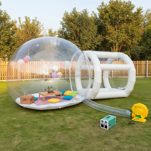Dôme transparent en PVC 3M, tente igloo, <span class=keywords><strong>maison</strong></span> à bulles gonflable, pour l'extérieur, Noël, Nouvel An, camping, retour à l'école, Pâques, fête - Product Image 3