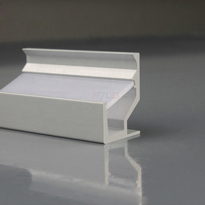 11*14mm陽極酸化1m 2m 3mアルミニウムLEDプロファイル表面実装フロストPCディフューザー6063 T5合金押出アルミニウムプロファイル - Product Image 2