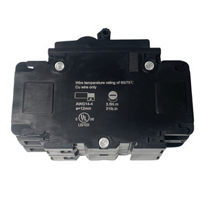 Disjoncteur miniature UL489 pour rail DIN, <span class=keywords><strong>USA</strong></span> <span class=keywords><strong>Canada</strong></span>, 120V 240V, 10A 15A 20A 25A 30A 35A 40A 45A 50A 60A, 1 pôle, 2 pôles, 3 pôles - Product Image 4