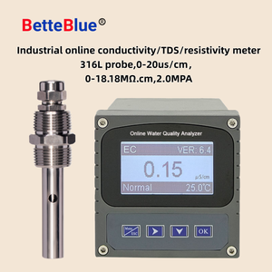 Medidor de Calidad de Agua Industrial de Alta Calidad BetteBlue 0-100us/cm 0-18.18M 2.0MPA NPT3/4 Rosca Conductividad/TDS/Resistividad/Salinidad - Product Image 4
