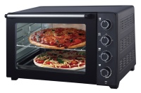 Four à convection électrique 53L avec fonction maintien au chaud pour la cuisson de poulets entiers et de pains, usage domestique