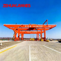 Grue RMG avec système anti-oscillation et commande PLC pour terminal de conteneurs haute performance