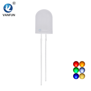 Đèn <span class=keywords><strong>LED</strong></span> dạng hạt Vanfun F10 10mm, màu đỏ/xanh lá/vàng/xanh dương, góc nhìn 120 độ, lắp đặt xuyên lỗ, nguồn điện 3V - Product Image 6