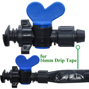 16mm 0.2mm Grosso 5/8 ''8mil Plástico <span class=keywords><strong>Greenhouse</strong></span> Garden Connector 20cm Emitter Dripper Espaçamento para Irrigação por Gotejamento OEM/ODM Marca - Product Image 4