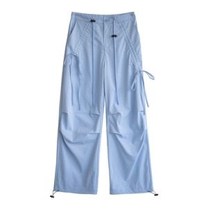 Pantaloni per il tempo libero all'aperto pantaloni autunnali alla moda pantaloni da donna all'ingrosso larghi pantaloni Casual Cargo - Product Image 6