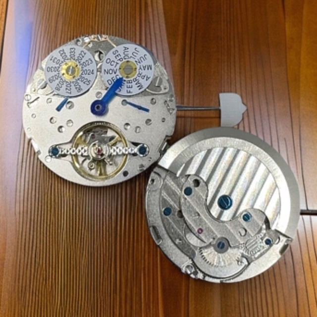 Hot Selling Multifunctional Timing Tourbillon Stainless Steel Watch Accessories Customized Automatic Mechanical Watch Movement