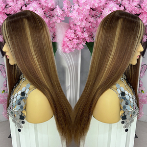 Peluca de Cabello Humano Remy Europeo Virgen de Alta Calidad para Mujer, Personalizable, con Base Mono y Cierre de Encaje 5x5 - Product Image 3