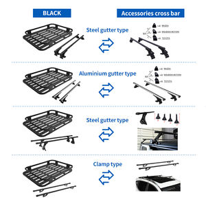 Portaequipajes Universal para Camioneta 4x4, Compatible con Hilux Revo <span class=keywords><strong>Vigo</strong></span> D-MAX Prado - Product Image 4