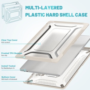 Funda plegable de TPU para ordenador portátil, carcasa rígida para <span class=keywords><strong>Apple</strong></span> <span class=keywords><strong>Macbook</strong></span> <span class=keywords><strong>Pro</strong></span> de <span class=keywords><strong>16</strong></span> pulgadas, A2485, <span class=keywords><strong>M1</strong></span> <span class=keywords><strong>Pro</strong></span> / <span class=keywords><strong>M1</strong></span> <span class=keywords><strong>Max</strong></span>, 2021 - Product Image 3