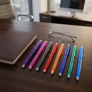 Penna Gel Cancellabile Personalizzabile con Logo <span class=keywords><strong>X</strong></span>-8806 - Penna a Frizione Senza Residui per Materiale Scolastico - 0.7mm 8 Colori - Product Image 1