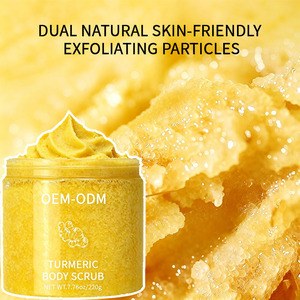 Exfoliante Corporal de Cúrcuma con Partículas de Azúcar Natural, Exfoliación Suave, No Daña la Piel, Ilumina las Zonas Oscuras del Cuerpo - Product Image 3