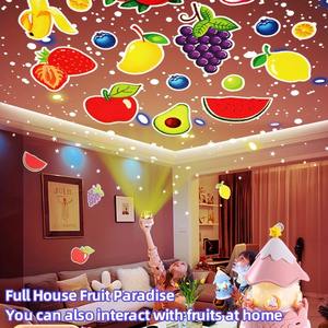 Lámpara de Noche Pequeña con Proyección de Cielo Estrellado, Carrusel con Caballos, Control Remoto, Audio Bluetooth, Regalos Creativos y Lindos para Cumpleaños, Lámparas de Noche - Product Image 5