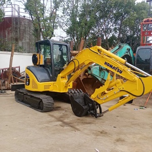 Excavadora Komatsu PC55 de alta calidad, peso operativo de 5,5 toneladas, horas de trabajo bajas, mejor precio, bomba de motor de construcción 2023 - Product Image 1