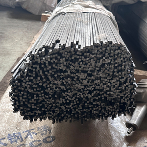 Barre carrée en acier inoxydable de 10mm de la série 200-600 de la norme ASTM de haute qualité en gros d'usine avec des services de soudage et de pliage - Product Image 5