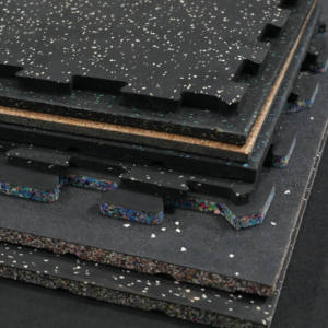 Ensemble de revêtements de <span class=keywords><strong>sol</strong></span> de protection pour salle de sport, tapis d'exercice, dalles de caoutchouc emboîtables, protection de surface au <span class=keywords><strong>sol</strong></span>, tapis de caoutchouc pour entraînement - Product Image 4