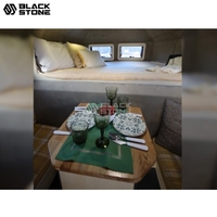 Camper 4x4 à glissière pour pick-up avec toit pliable, remorque légère tout-terrain, tente de toit avec auvent pour le camping et les voyages en plein air