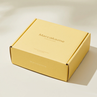 Cajas de Cartón Corrugado Negro Mate Personalizadas con Tira Desprendible Autosellable para Cosméticos, Venta al Por Mayor, OEM, Marca Privada