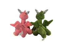 OEM ODM Tailles personnalisées 29CM Dinosaure en peluche PP Coton Remplissage Fonction anti-stress Adorable animal en peluche douce pour la vente en gros