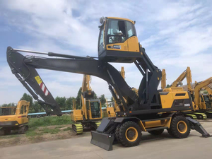 High Quality Brand New Wheel Excavator EW205D Medium <b>Digger</b> Wheeled Excavator with 0.86cbm <b>Bucket</b> Capacity <b>for</b> <b>Sale</b> - Product Image 2