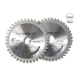 Lame de scie à <span class=keywords><strong>bois</strong></span> TCT 4 pouces x1.8x20x30T/40T disque de coupe circulaire multifonctionnel <span class=keywords><strong>pour</strong></span> couper les outils de coupe du <span class=keywords><strong>bois</strong></span> - Product Image 1