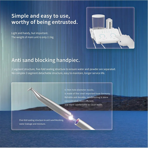 Sistema Terapeutico Parodontale e Ablatore a Ultrasuoni Odontoiatrico 2 in 1 con Display LCD Touch e Lucidatore Air Prophy - Product Image 5