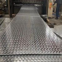 Plaque d'acier galvanisé à carreaux de 4 mm et 6 mm, livraison rapide depuis l'usine chinoise, meilleur prix, personnalisable pour le transport