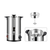 YingTai – cafetière Percolate en acier inoxydable de qualité commerciale, eau chaude, café, thé, urne pour la restauration