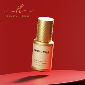 Pinky Leem Factory Supply Long-Lasting Fast-Drying Waterproof Black 0.5-1Sec Eyelash Extension Glue for Eyelash Grafting - Product Image 1