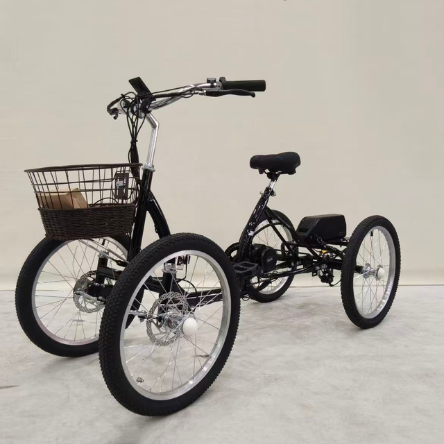 2026 the Latest Off-road Bike Electric Quad Bike Thin Tire Electric Bike Four-wheeled Cycle